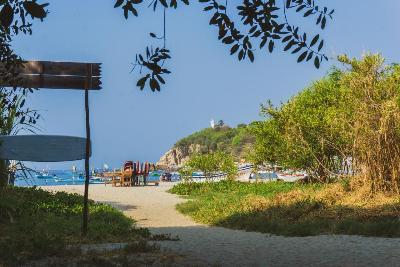 Готель Nomad Beach House Пуерто-Ескондідо Екстер'єр фото