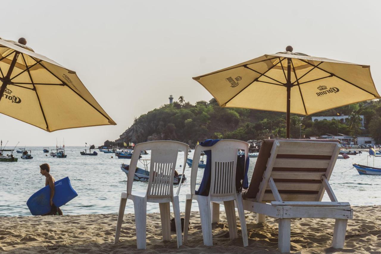 Готель Nomad Beach House Пуерто-Ескондідо Екстер'єр фото